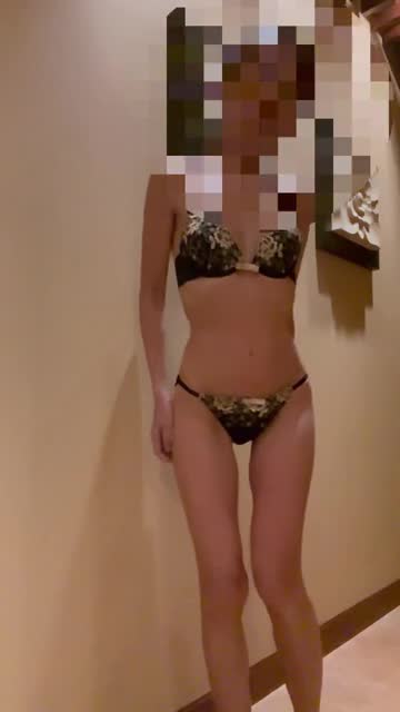 熟女の下着姿ですみません