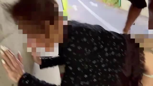 通行者みんな逃げちゃう^_^