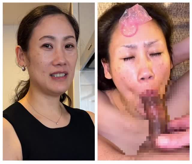 くたびれ四十に顔射