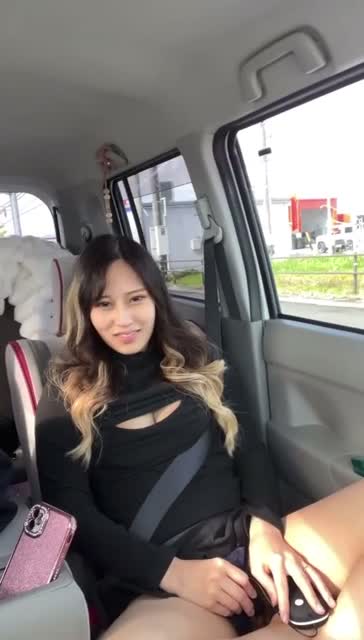 車内オナニー