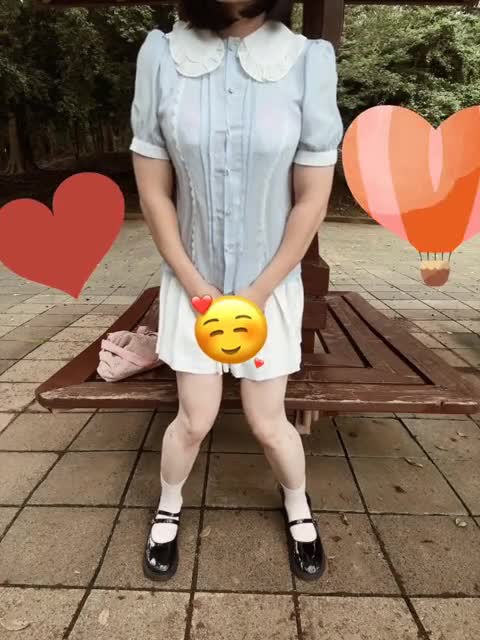 公園でおもらし