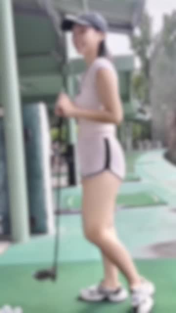 nbnpでゴルフの練習part3