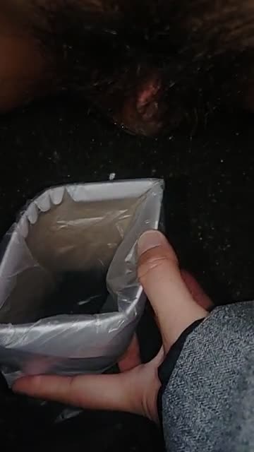 携帯トイレの使い方練習