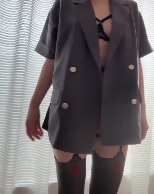 見られたくて…
