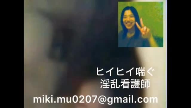 ヒイヒイ喘ぐ淫乱看護師